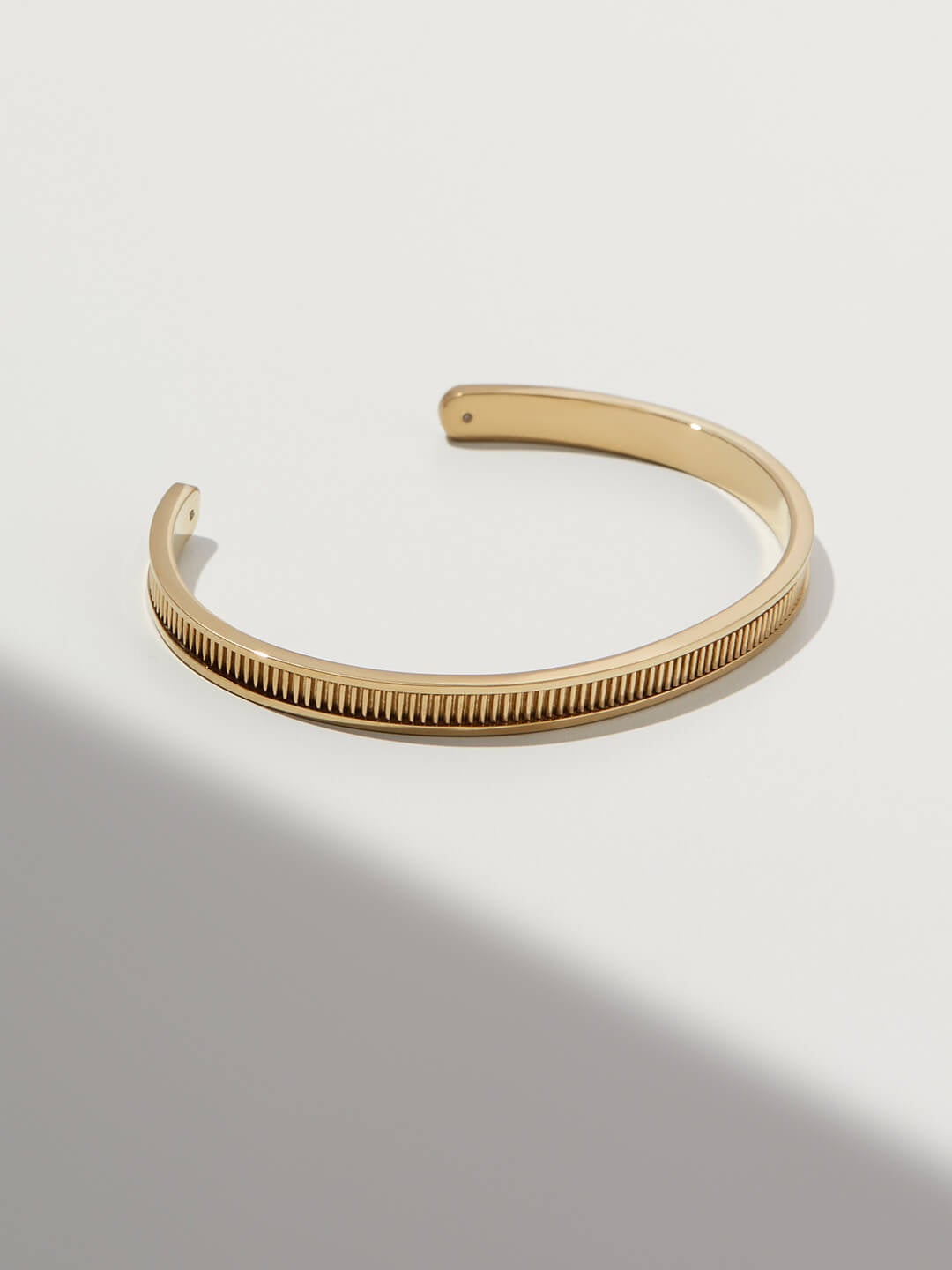 Ana Luisa Jewelry Bracelets Cuff Bracelet Threaded Cuff Meridian Stainless Steel