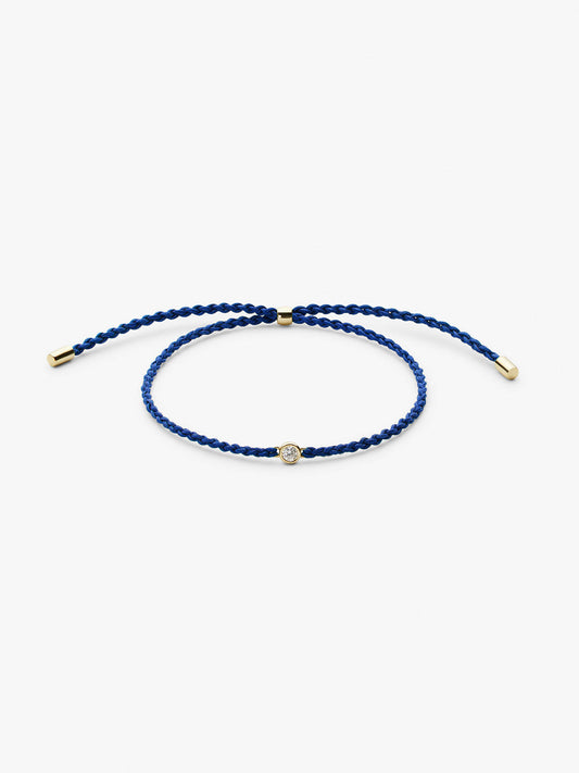 Ana Luisa Jewelry Bracelets Light Chains Diamond Bracelet Blue Diamond Bracelet Medium Silver