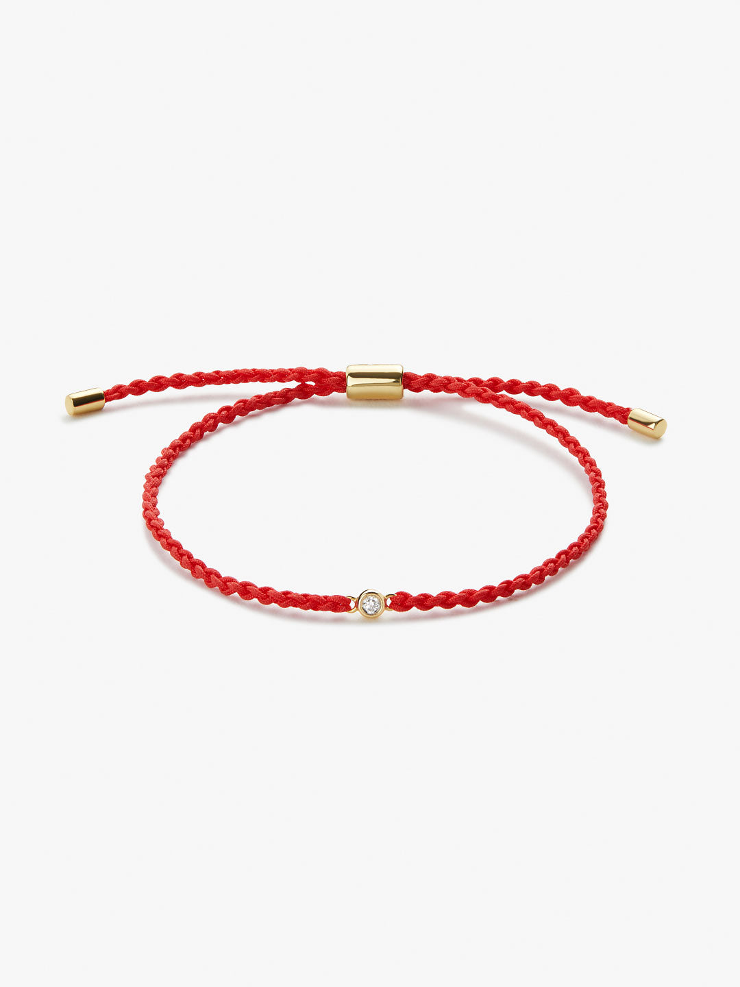 Ana Luisa Jewelry Bracelets Light Chains Diamond Bracelet Carter Red Silver