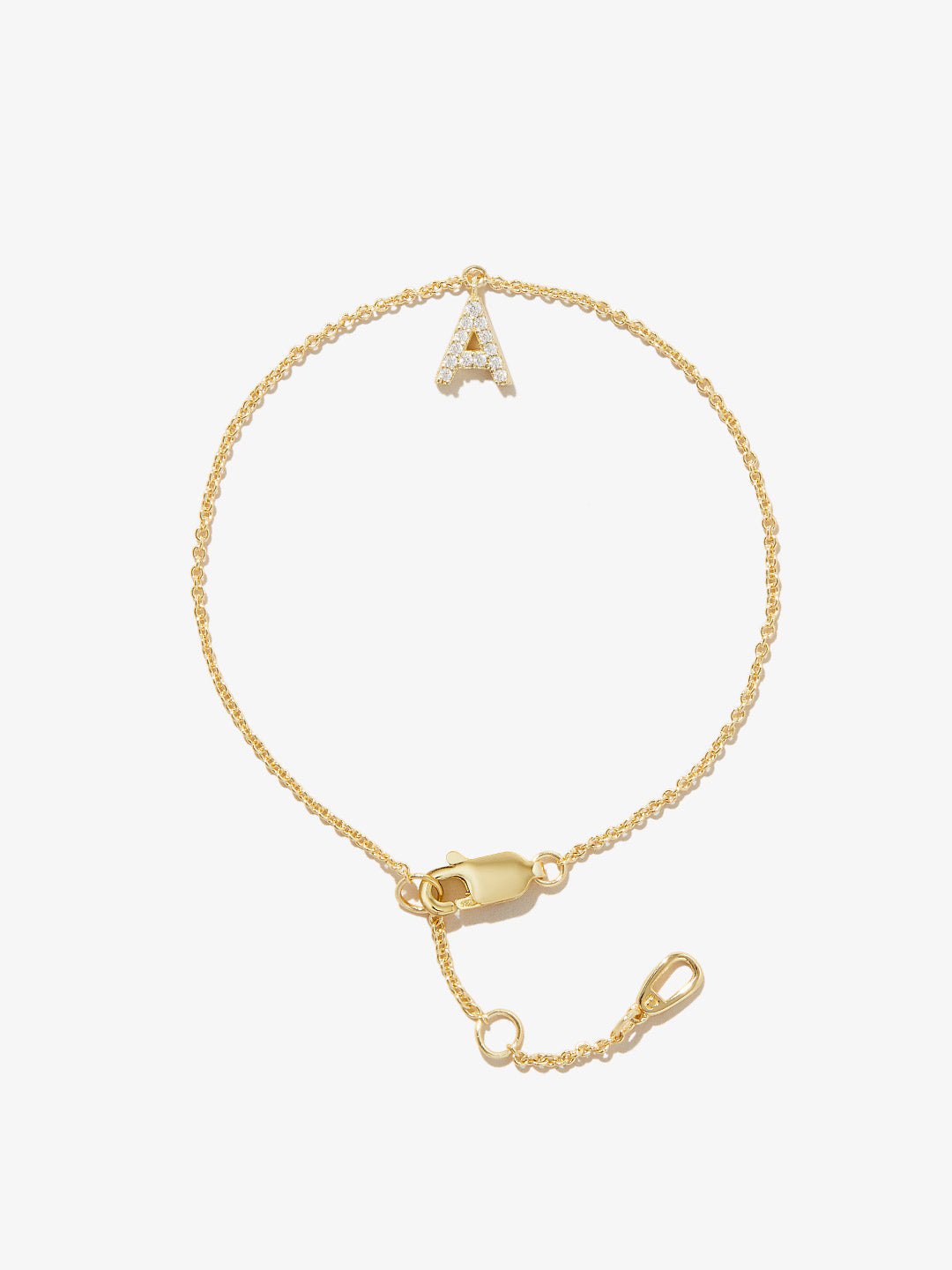 Initial Charm Bracelet - Letter Bracelet