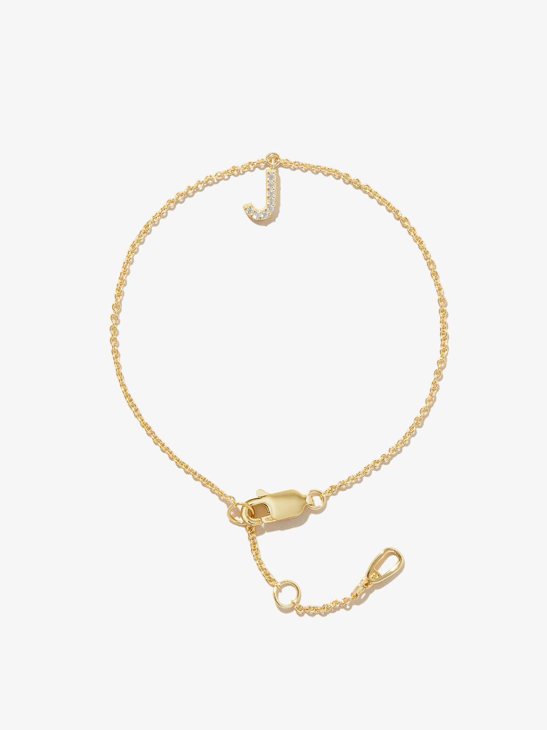 Initial Charm Bracelet - Letter Bracelet