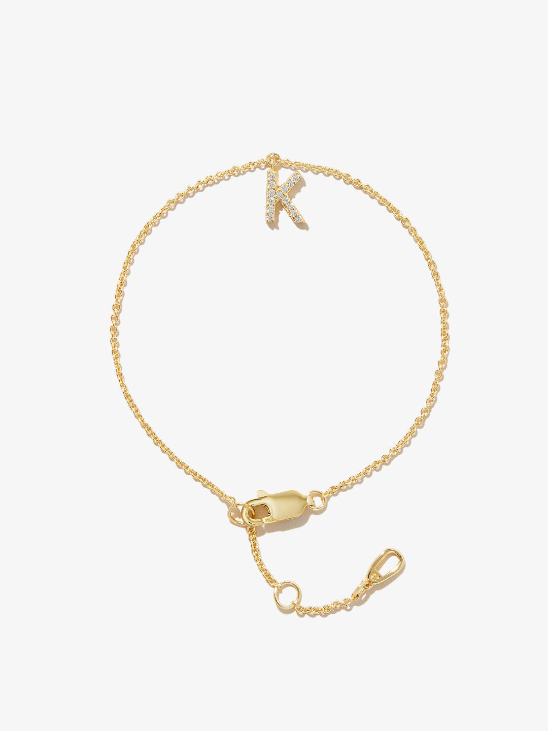 Initial Charm Bracelet - Letter Bracelet
