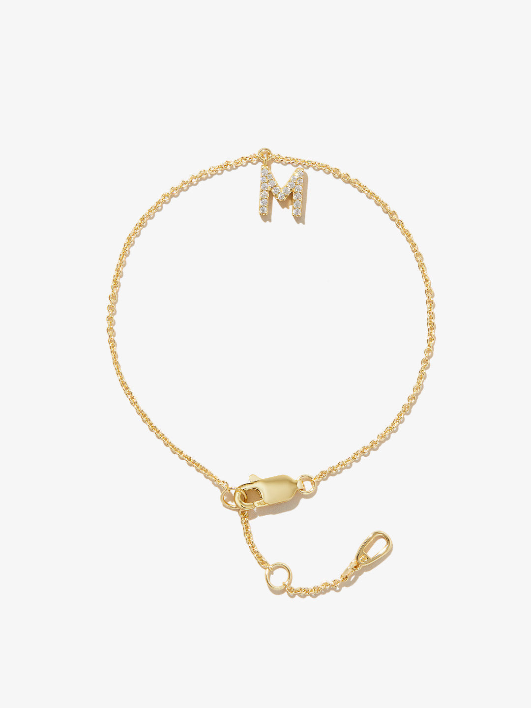 Initial Charm Bracelet - Letter Bracelet