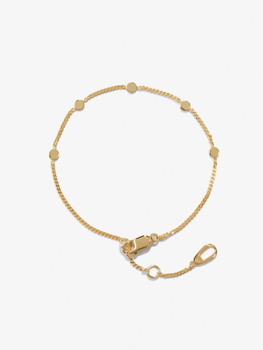 Ana Luisa Jewelry Bracelets Medium Chains Gold Circles Bracelet Sacha Silver