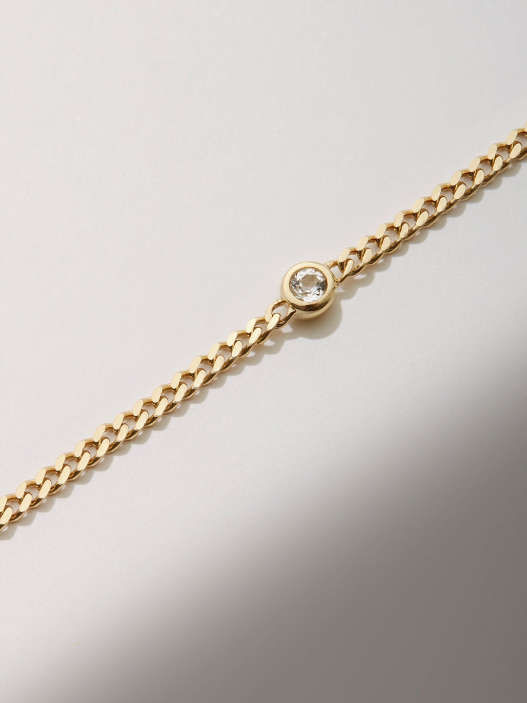 Ana Luisa Jewelry Bracelets White Topaz Gold Bracelet MIM Bracelet Gold