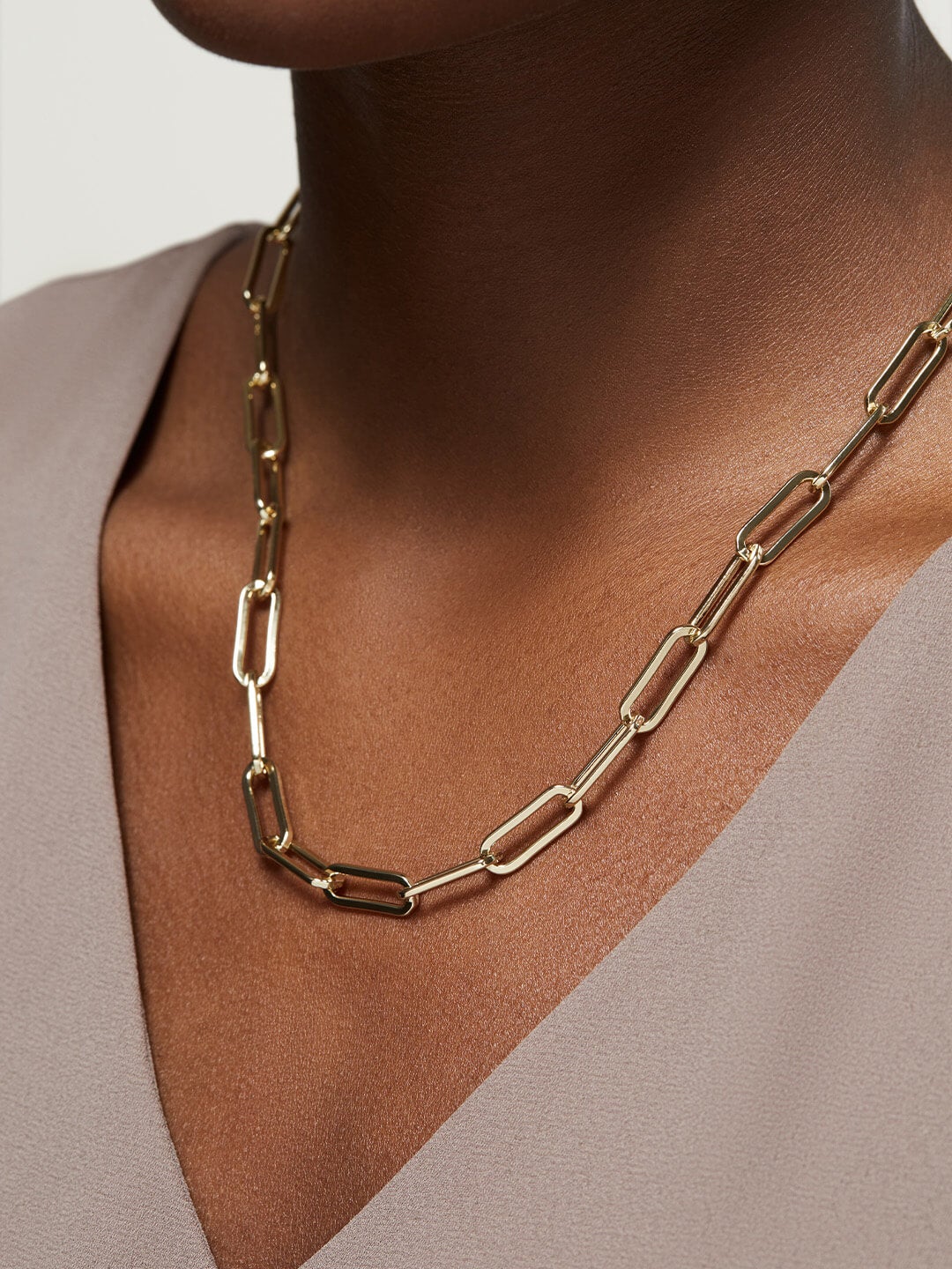 Ana Luisa Jewelry Chain Necklace Gold Link Necklace Blake Gold