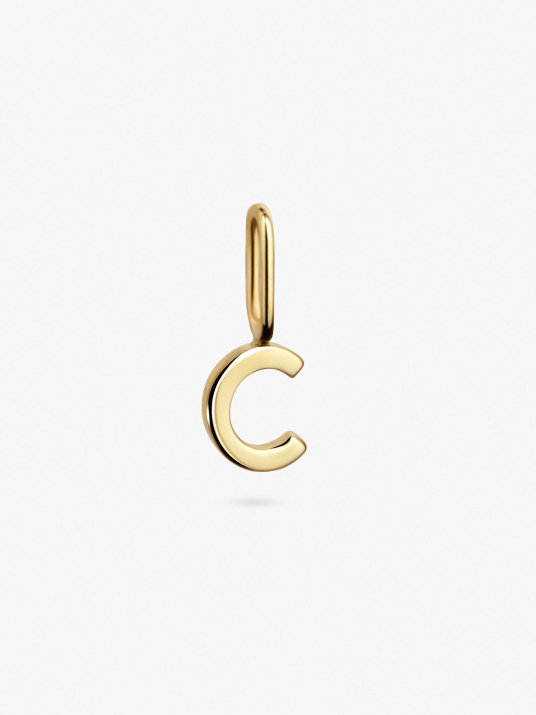 Ana Luisa Jewelry Charm Gold Pendant Gold Letter Charm C Solid Gold