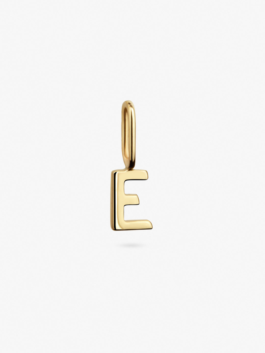 Ana Luisa Jewelry Charm Gold Pendant Gold Letter Charm E Solid Gold