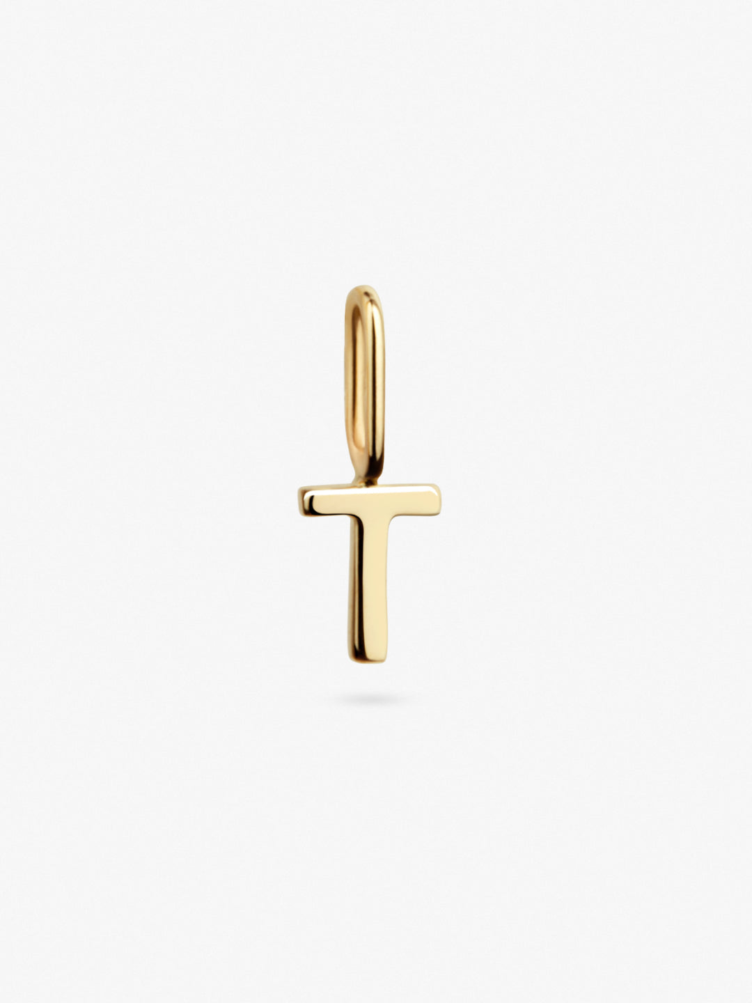 Ana Luisa Jewelry Charm Gold Pendant Gold Letter Charm T Solid Gold