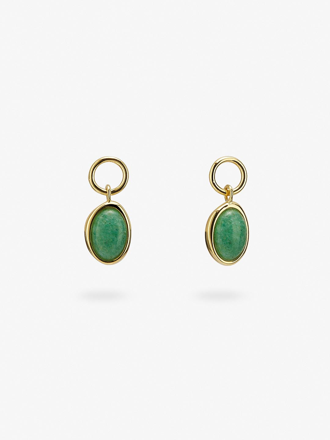 Ana Luisa Jewelry Charms Earring Charms Aventurine Charms Gold