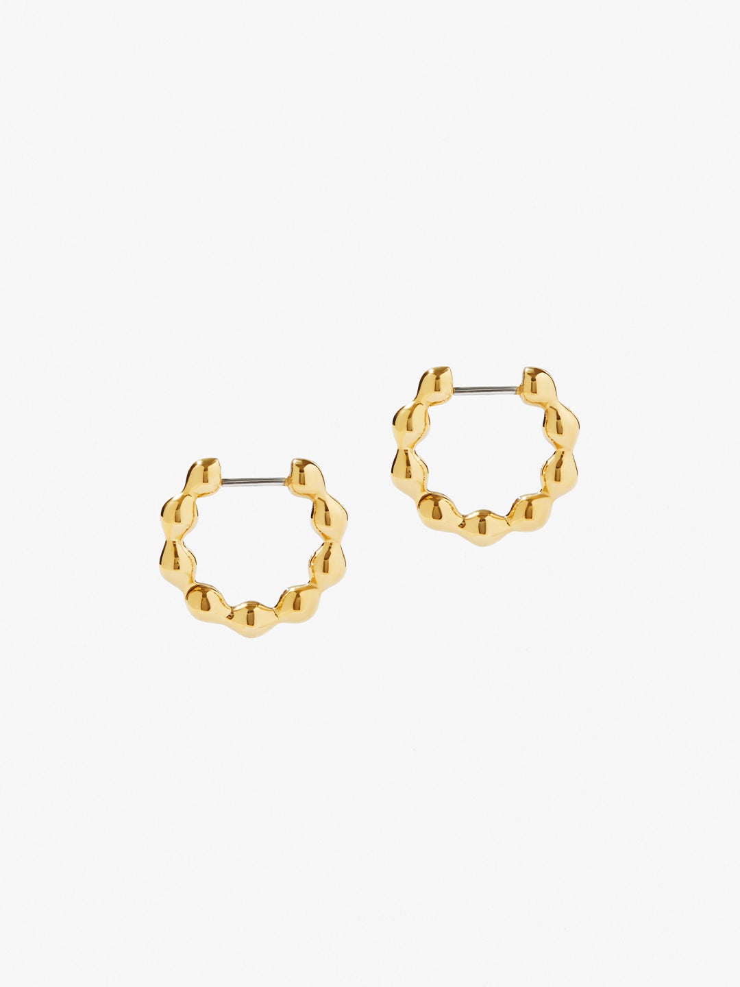 Ana Luisa Jewelry Earrings Small Hoops Mini Hoop Earrings Bubble Small Stainless Steel