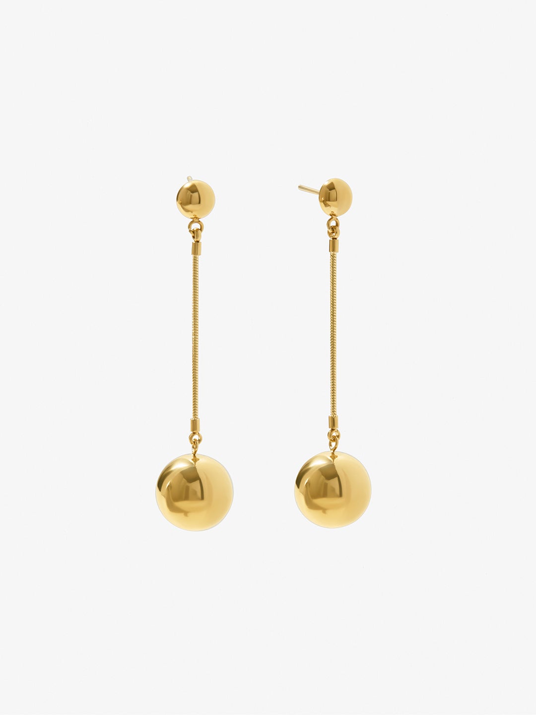 Ana Luisa Jewelry Earring Statement Ball Drop Earrings Noor Stainless Steel