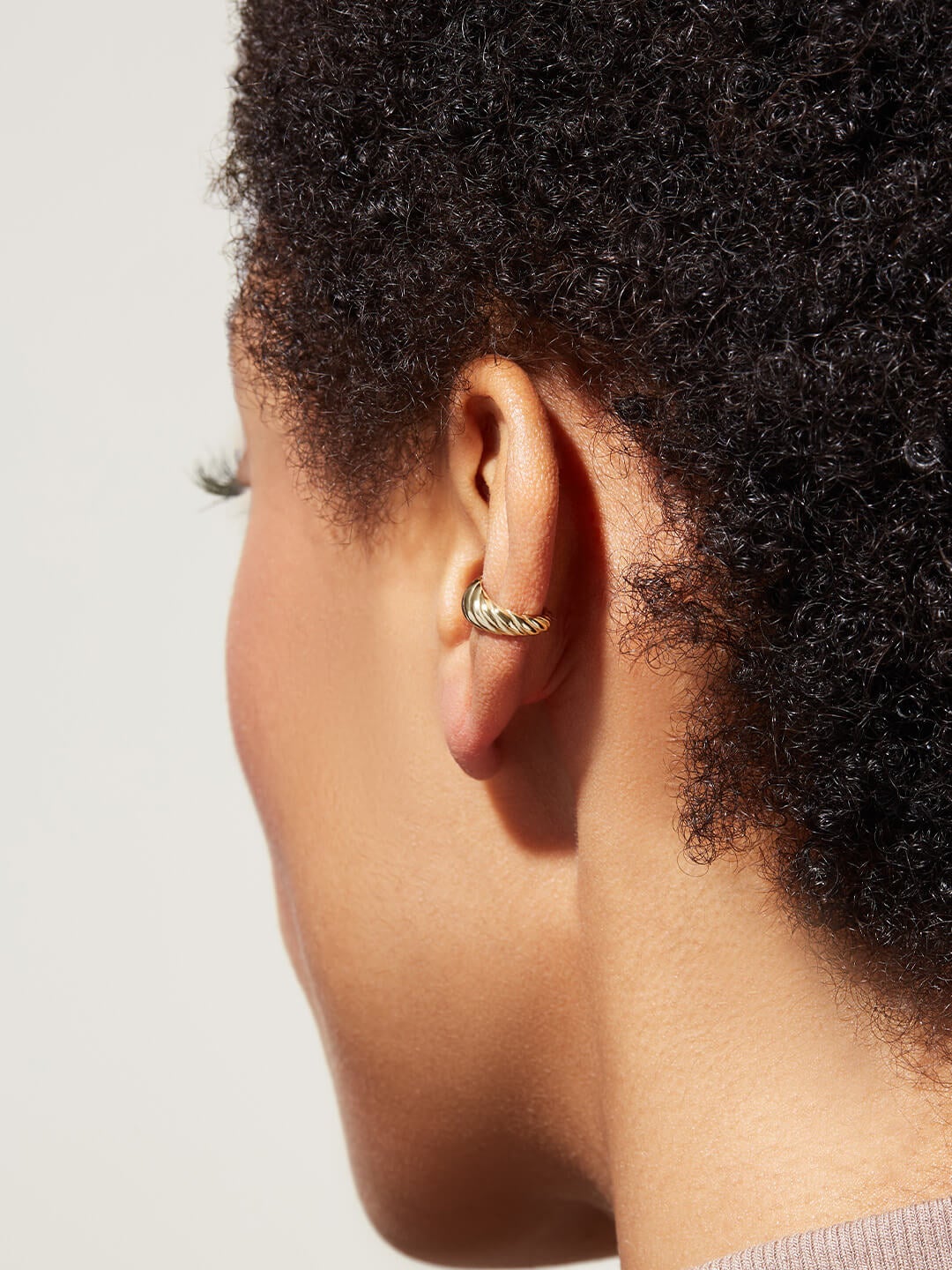 Ana Luisa Jewelry Earrings Cuff Gold Twist Ear Cuff  Buffy Gold