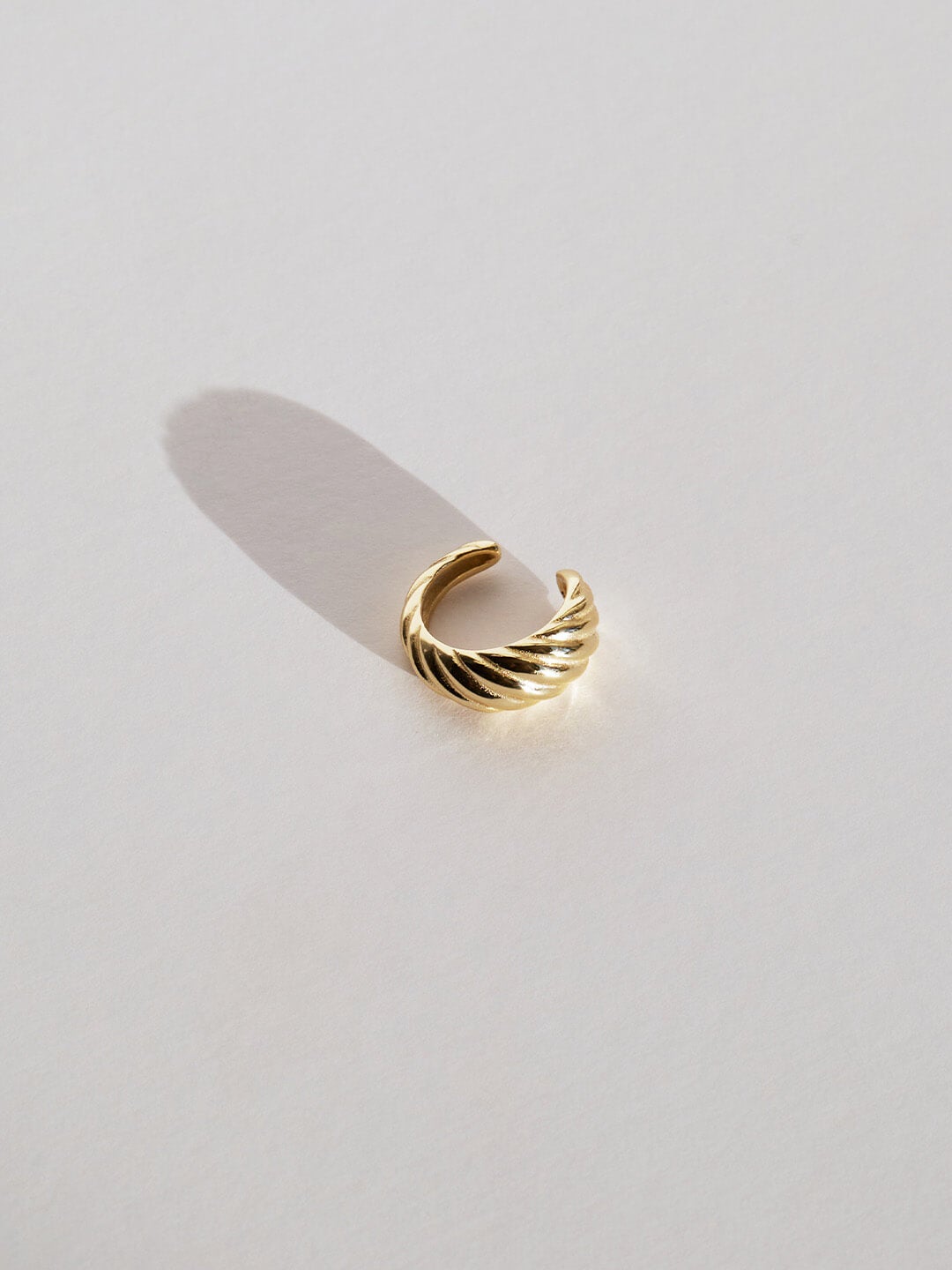 Ana Luisa Jewelry Earrings Cuff Gold Twist Ear Cuff  Buffy Gold