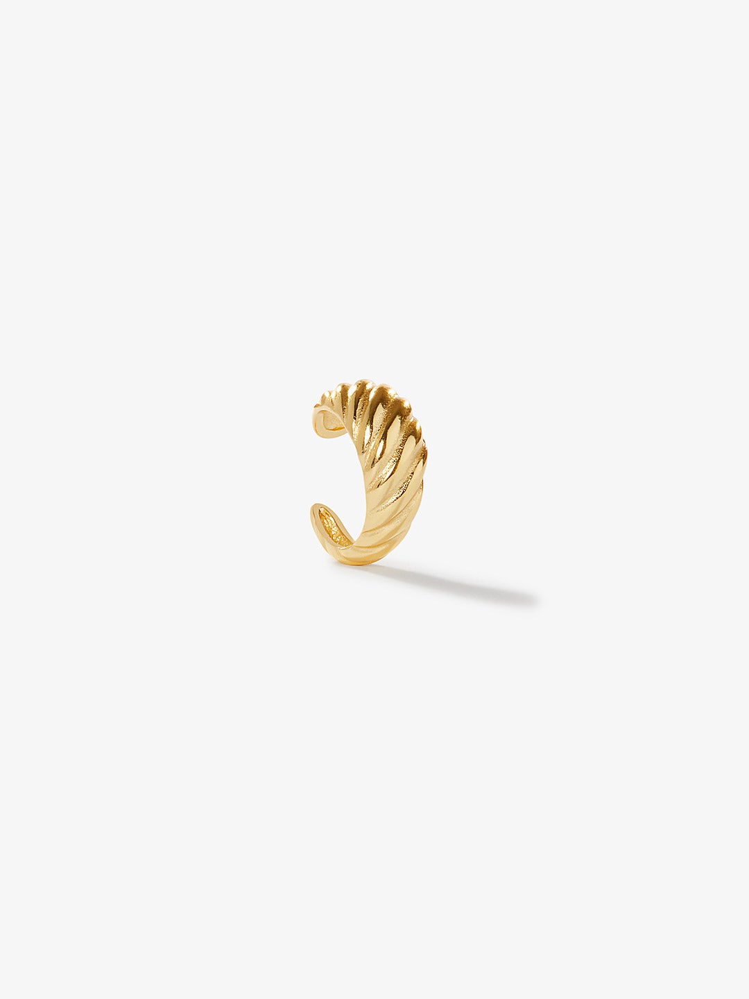 Ana Luisa Jewelry Earrings Cuff Gold Twist Ear Cuff  Buffy Gold