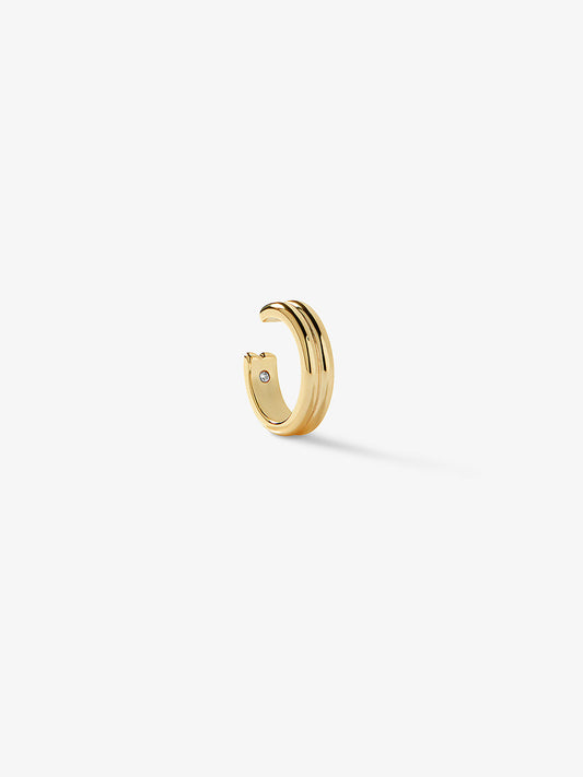 Ana Luisa Jewelry Earrings Ear Cuff Michelle Cuff Gold