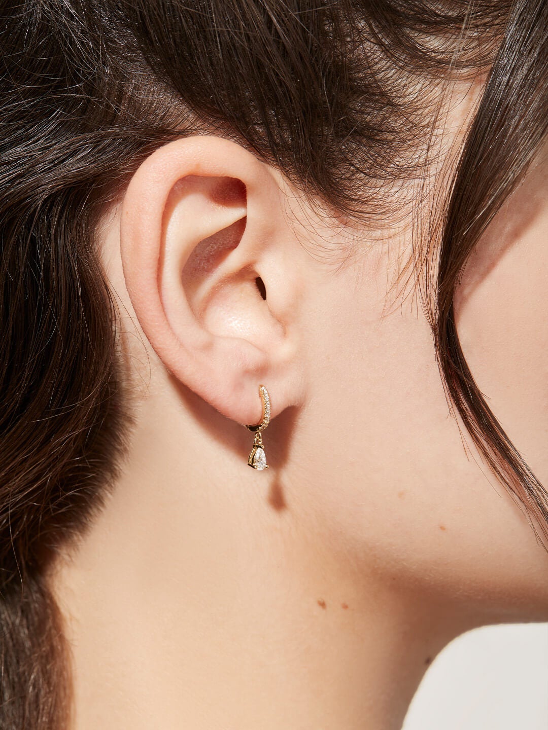 Ana Luisa Jewelry Earrings Hoop Earrings Delicate Mini Huggie Hoops Elise Mini Gold