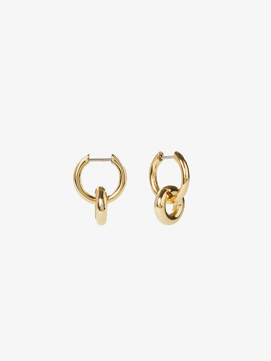 Ana Luisa Jewelry Earrings Hoop Earrings Gold Double Hoops Earrings Duo