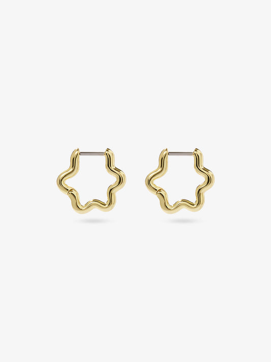 1 - Ana Luisa Jewelry Earrings Hoop Earrings Gold Hoop Earrings Onda Mini Gold