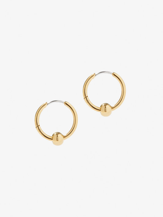 Ana Luisa Jewelry Earrings Medium Hoops Small Hoop Earrings Viv Stainless Steel