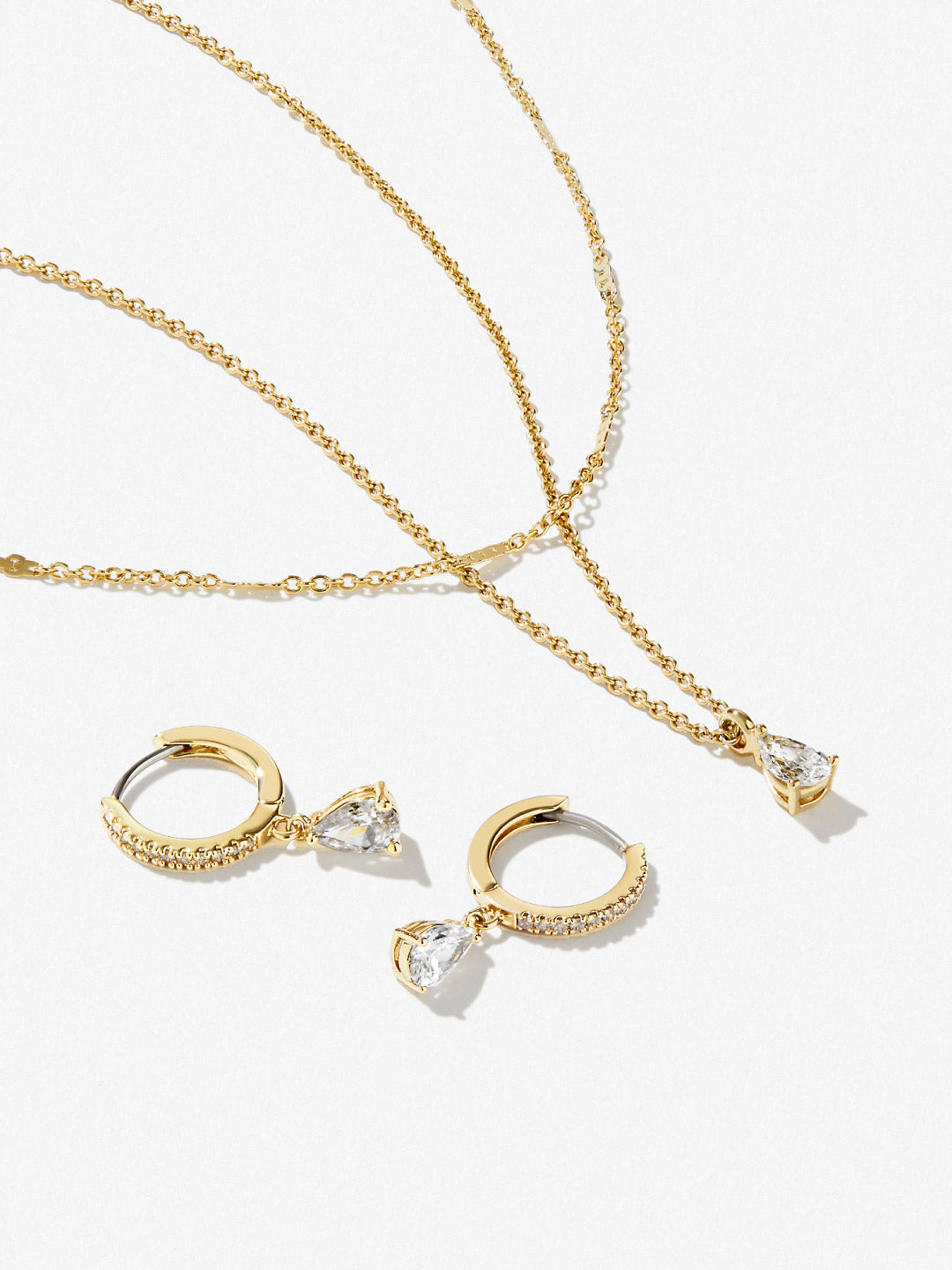 Ana Luisa Jewelry Earrings Necklace Date Night Bundle Gold