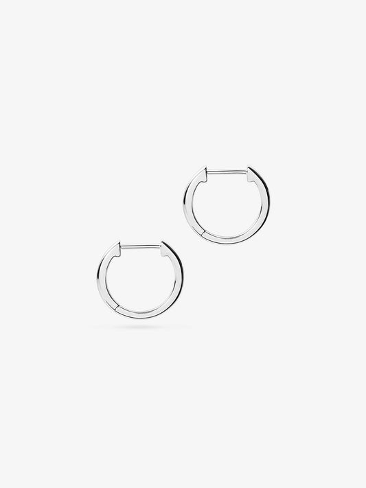 Ana Luisa Jewelry Earrings Small Hoops Small Slim Endless Hoops Lo Small Silver