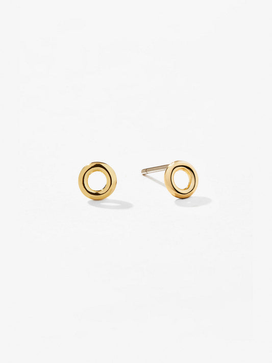 Ana Luisa Jewelry Earrings Stud Circle Earrings Suki Silver