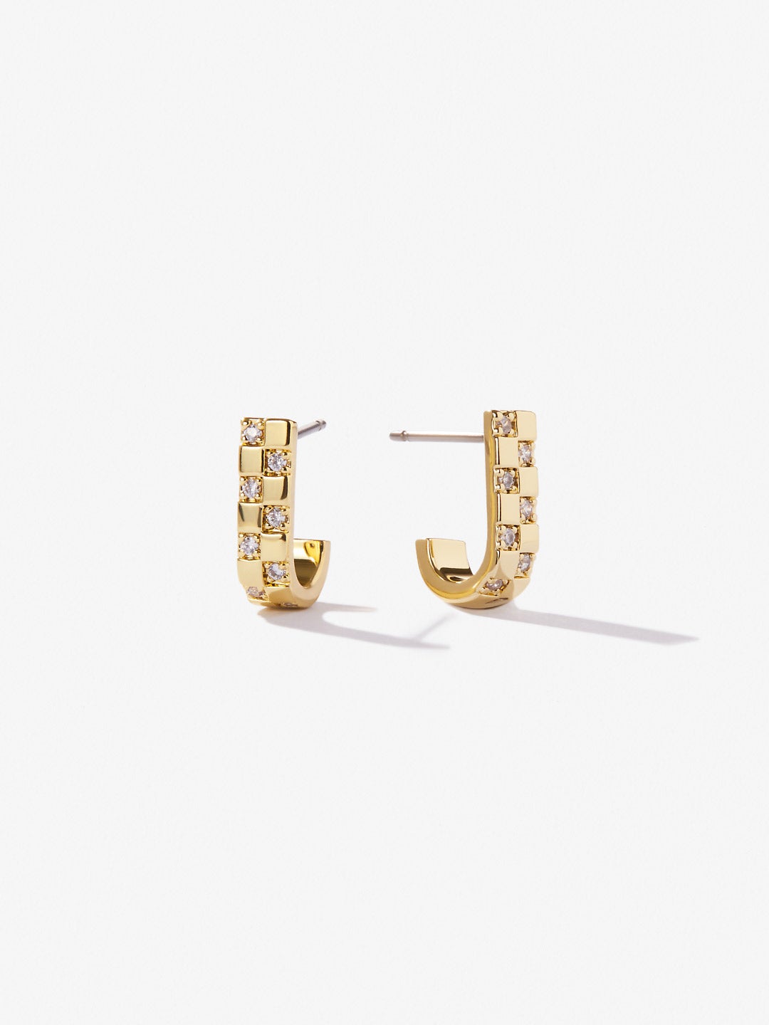 Ana Luisa Jewelry Earrings Stud Earrings Semi Hoop Earrings Ori Gold