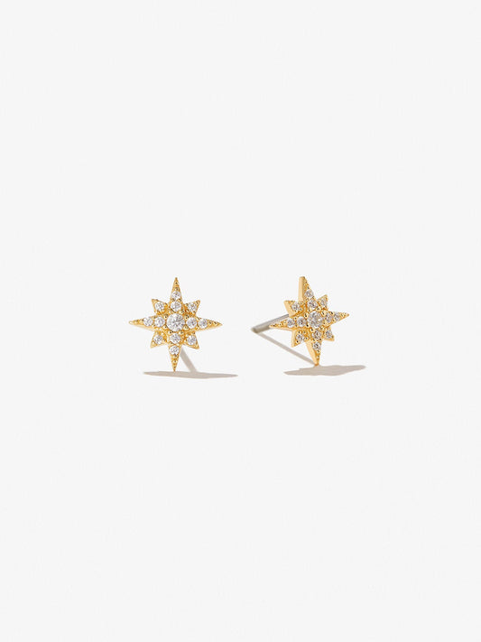 Ana Luisa Jewelry Earrings Stud Star Earrings Estrella Silver