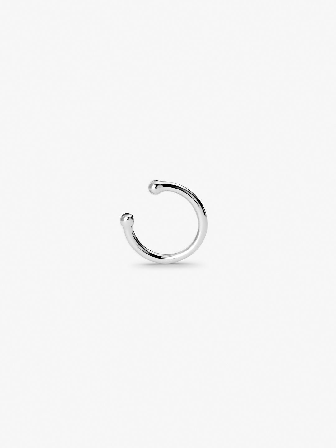 Ana Luisa Jewelry Earrings Stud Sterling Silver Simple Ear Cuff Silver Silver