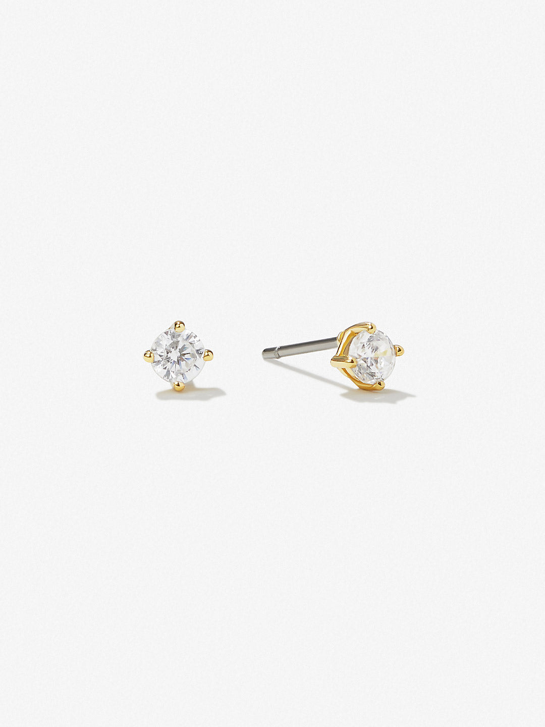 Ana Luisa Jewelry Earrings Studs Circle Stud Earrings Lena Silver