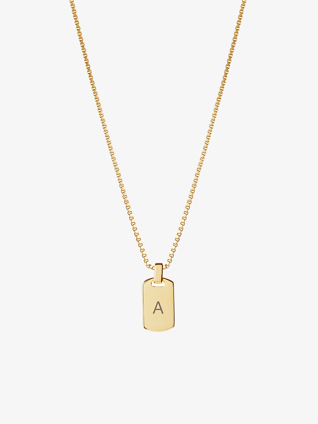 Ana Luisa Jewelry Engravable Dog Tag Necklace Dog Tag Mini