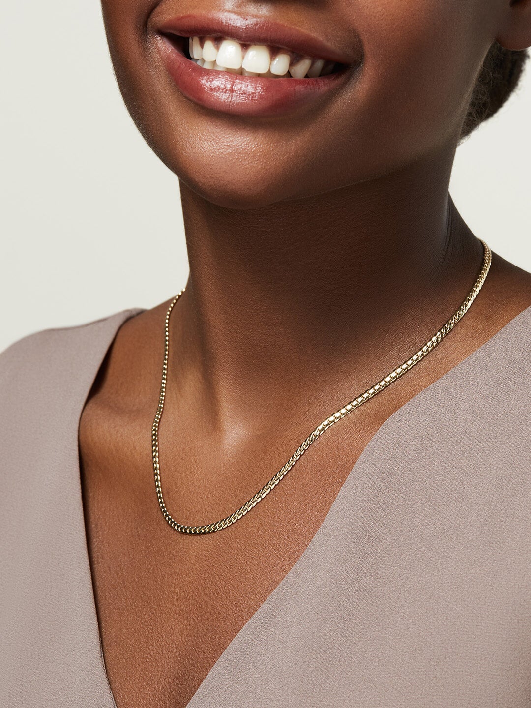 Ana Luisa Jewelry Jusuf Necklace Chain Necklace Victorian Chain Necklace Jasmin Gold