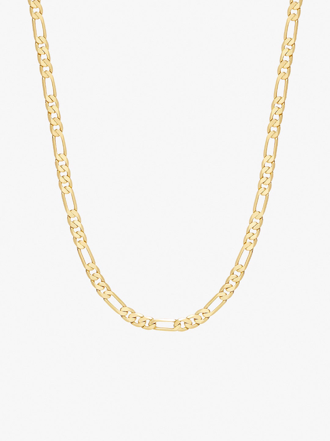 Ana Luisa Jewelry Necklaces Chain Figaro Chain Necklace Leo Bold Short Gold