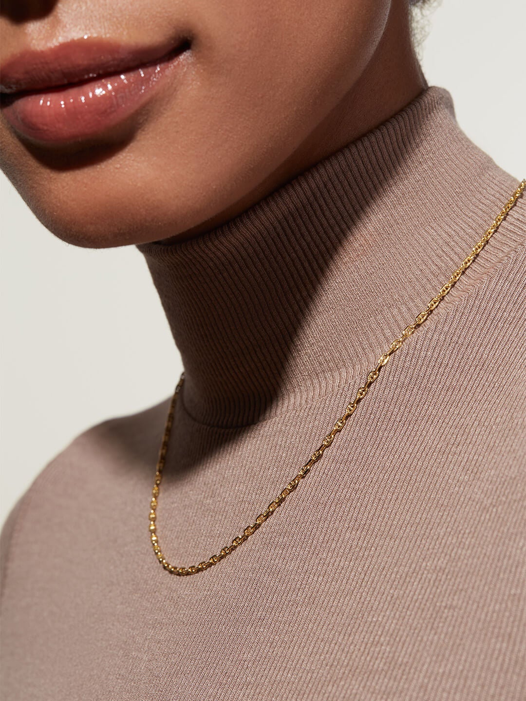 Ana Luisa Jewelry Necklaces Chain Necklace Anchor Chain Necklace Nico Slim Silver