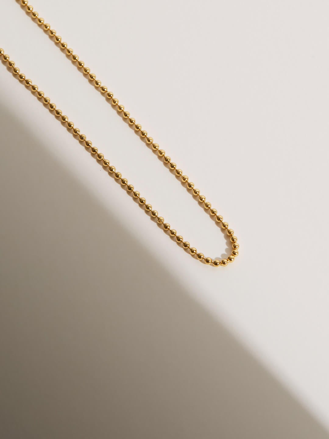 Ana Luisa Jewelry Necklaces Chain Necklace Ball Chain Necklace Alice Slim Silver