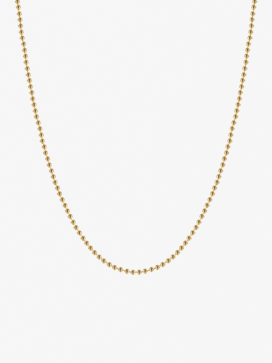 Ana Luisa Jewelry Necklaces Chain Necklace Ball Chain Necklace Alice Slim Silver