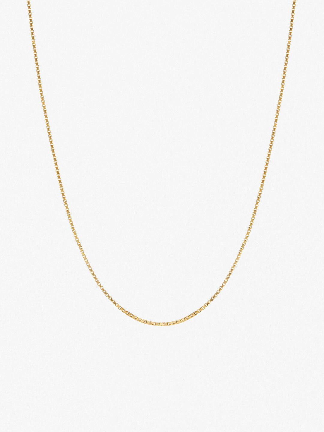 Ana Luisa Jewelry Necklaces Chain Necklaces Silver Box Chain Necklace Jo Gold