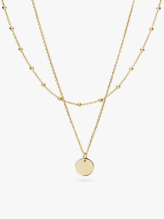 Ana Luisa Jewelry Necklaces Layered Necklace Coin Necklace Set Willow Gold