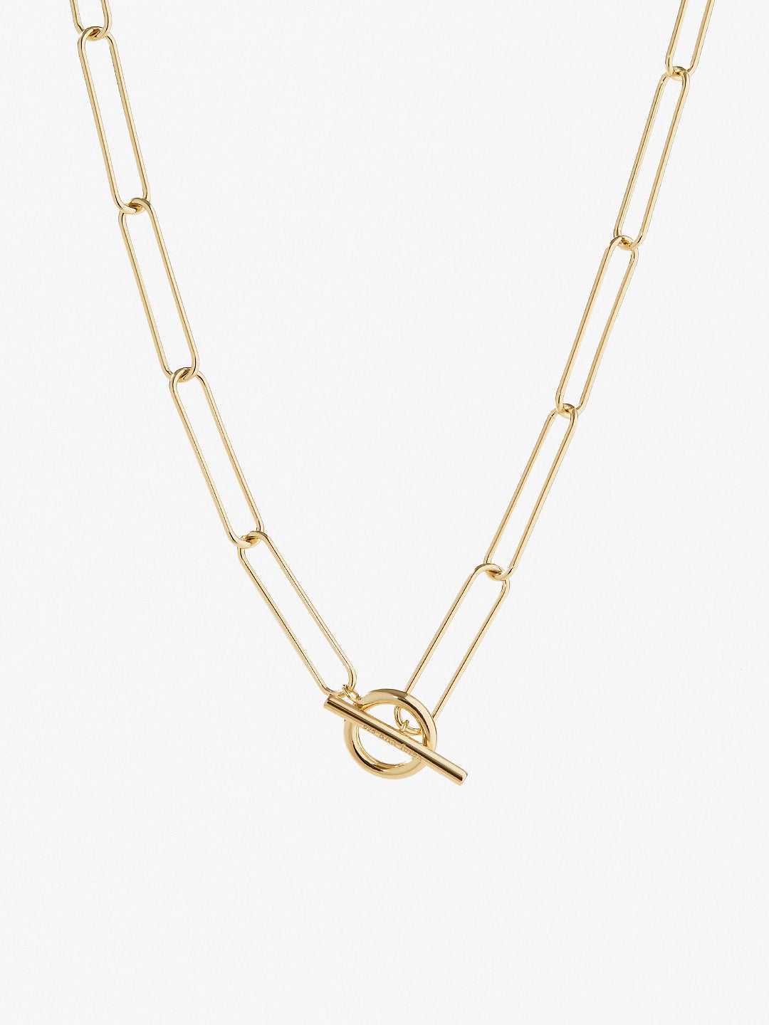 Ana Luisa Jewelry Necklaces Layered Necklace Paper Clip Chain Necklace Alyssa Sterling Silver Gold