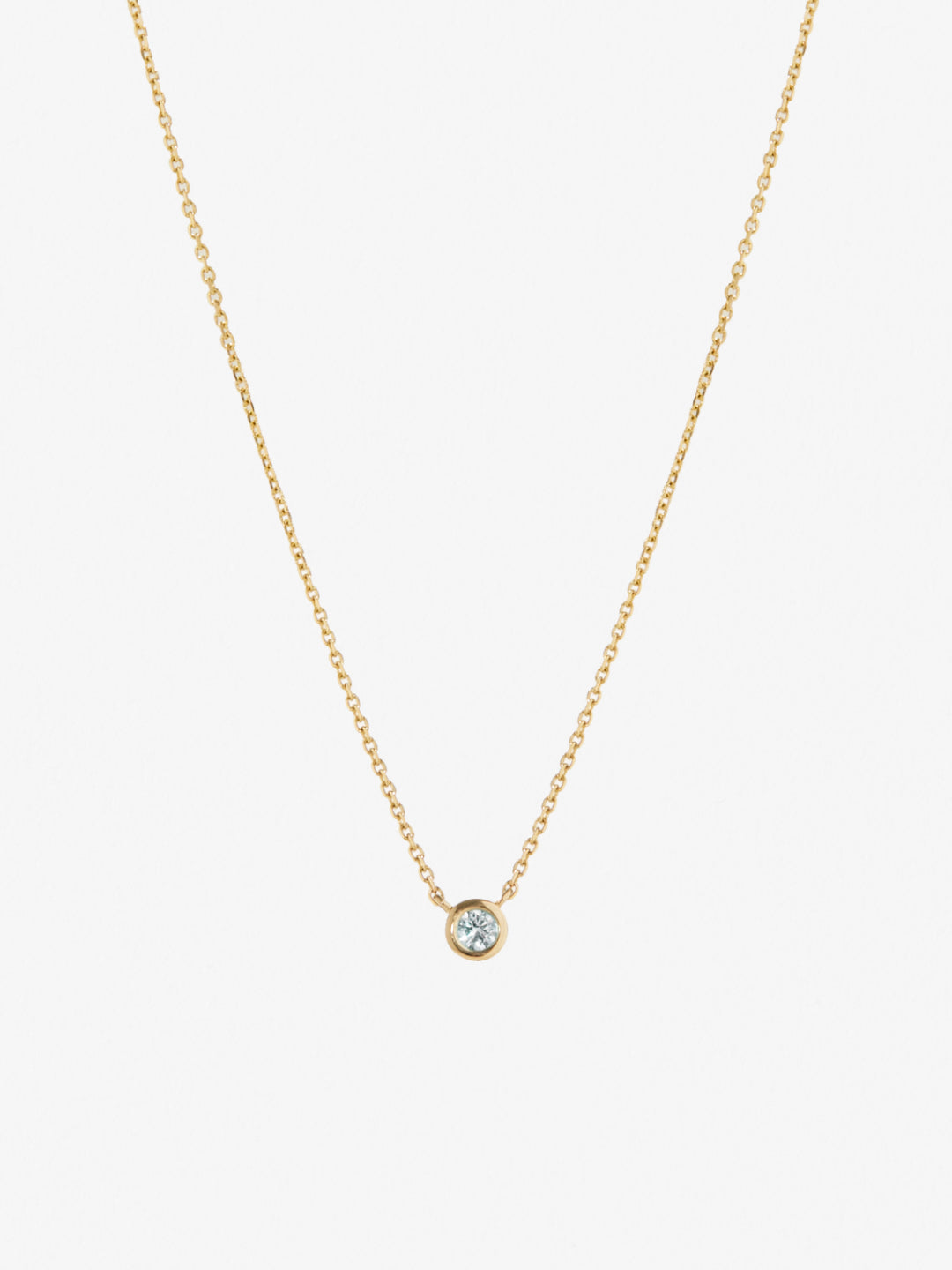 Ana Luisa Jewelry Necklaces Light Chains Diamond Necklace Gold Diamond Necklace Solid Gold