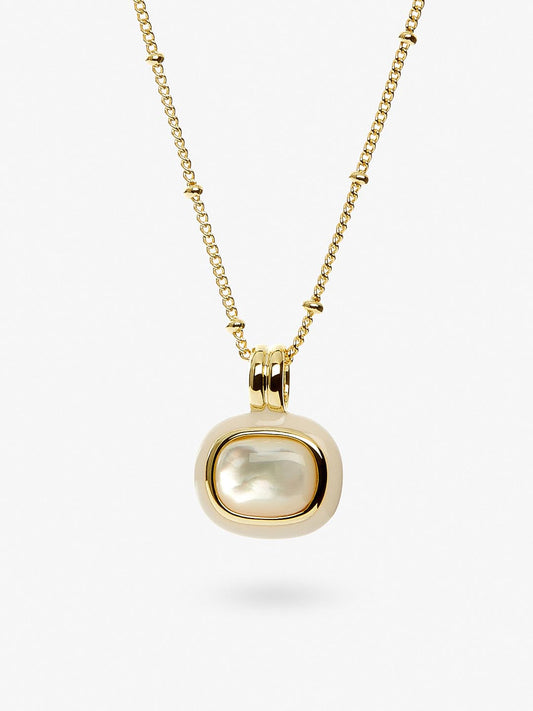 Ana Luisa Jewelry Necklaces Medium Chains Gold Statement Necklace Kensie Mother Of Pearl Gold