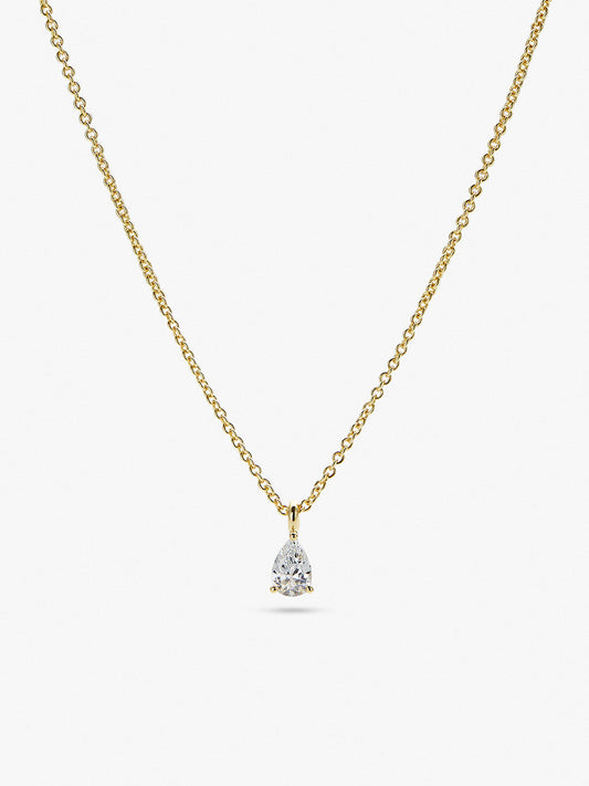 Ana Luisa Jewelry Necklaces Penant Necklace Delicate Solitaire Pendant Elise Pendant Gold