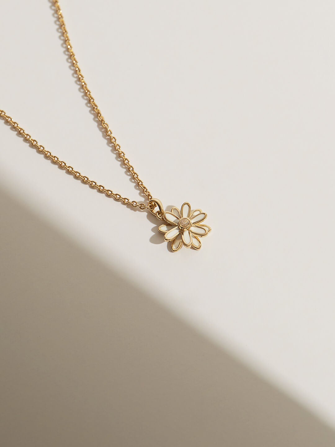 Ana Luisa Jewelry Necklaces Pendant Necklace Daisy Necklace Mikan Gold