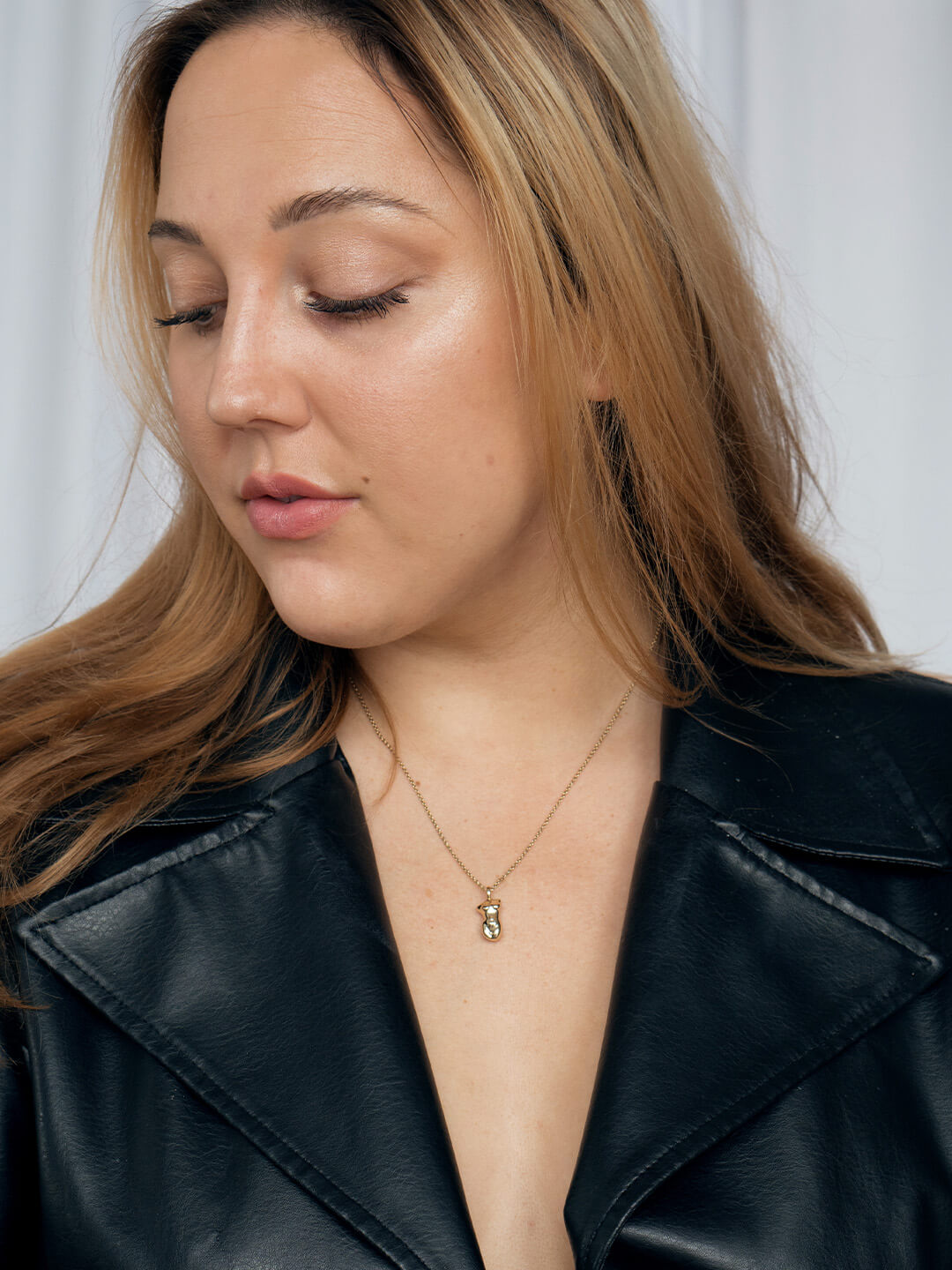 Ana Luisa Jewelry Necklaces Pendant Necklaces Goddess Necklace Lexie Gold