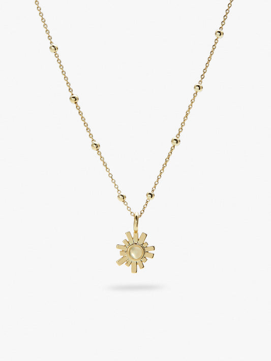 Ana Luisa Jewelry Necklaces Pendant Necklaces Moonstone Pendant Necklace Rebecca Gold