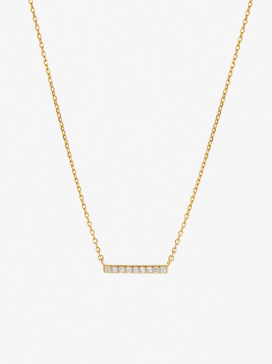 Ana Luisa Jewelry Necklaces Pendants Bar Necklace Ines Silver