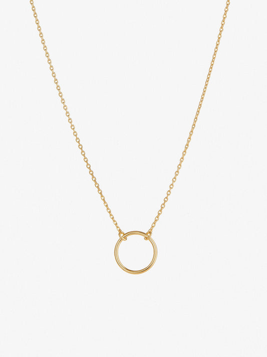 Ana Luisa Jewelry Necklaces Pendants Circle Necklace Loco Silver