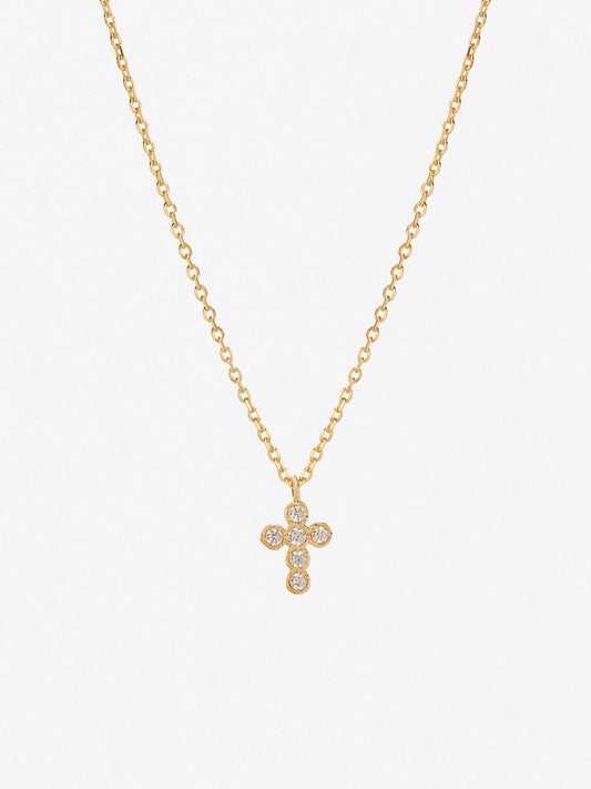 Ana Luisa Jewelry Necklaces Pendants Cross Necklace Jacob Silver