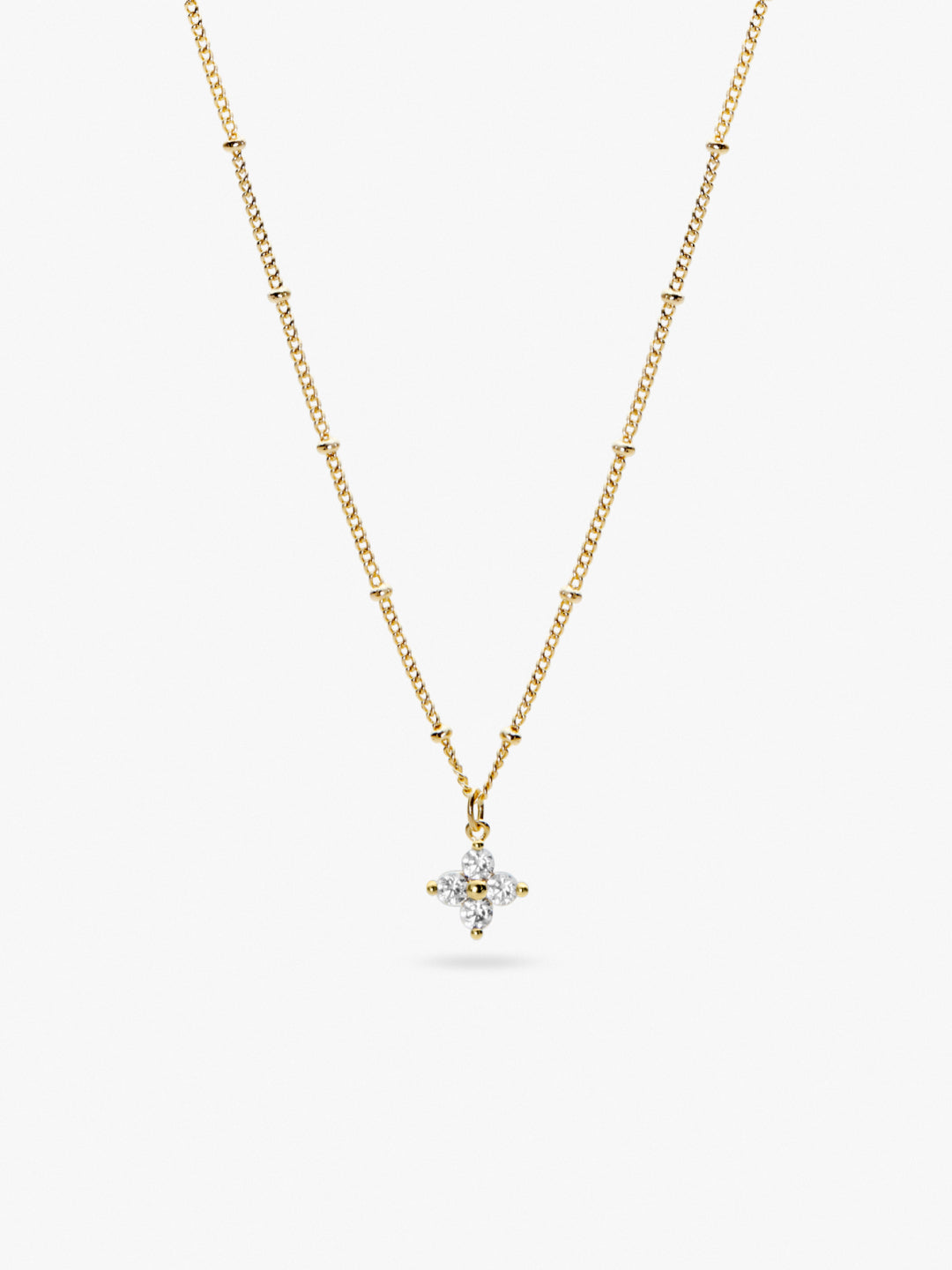 Ana Luisa Jewelry Necklaces Pendants Flower Necklace Claire Necklace Gold